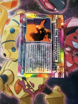 Pokemon Topps The Proposition #5 Mewtwo Strikes Back Blue Logo - Image 2