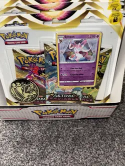 Pokemon TCG Astral Radiance 3-Pack Blister with Promo Sealed Brand New - Image 1