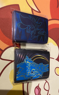 pokemon Tcg - Etb card sleeves - brand new Mega charizard + Mega Lucario - Image 2