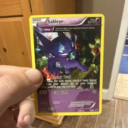 Pokemon Sableye XY92 Holo Promo XY Θ Stop 70HP Basic Psychic Card TCG English - Image 1