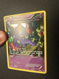 Pokemon TCG Sableye XY92 Black Star Promo Light Play LP Holo 2015 - Image 3