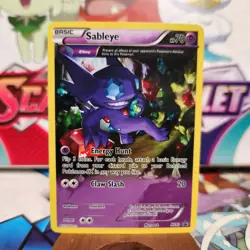 Sableye XY92 Black Star Promo Holo Creased - Pokemon TCG - SHIPS FAST - Image 1
