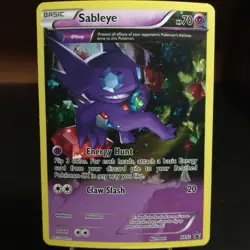 Sableye XY92 Black Star Promo LP/NM Full Art Holo Foil Pokemon TCG Card XY 92 - Image 1