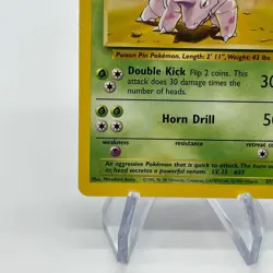 Nidorino 37/102 - Common 1999 English Base Set Pokemon Card - Near Mint NM & LP - Image 4