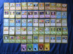 60+ Base Set 2 Common and Uncommon Card Pokemon Cards - Image 1