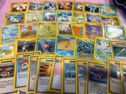 Vintage Base Set 2 Loose Pokemon Cards - Lightly Played to Moderately Played - Image 1