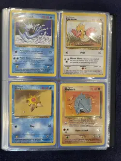 Pokemon TCG Binder with Mixed Cards, Holo, Base, Fossil & Celebrations NM/LP - Image 2