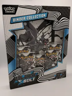POKEMON TCG Black Bolt Binder Collection | NEW | FREE SHIPPING - Image 1