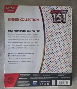 Pokemon TCG Scarlet & Violet 151 Binder Collection | Sealed - Image 2