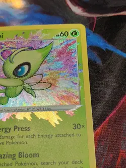 Celebi 009/185 Pokemon TCG 2020 Amazing Rare Holo Card Vivid Voltage, - Image 3