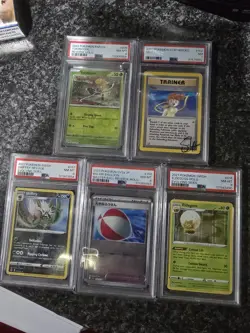 5 x Pokemon Slab Bundle Graded Cards - PSA - Image 1