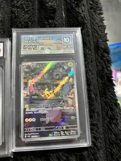 4 x Slab Bundle Pokemon TCG 151 squirtle pikachu charmander ivysaur 10 not psa - Image 4