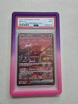 7x LOT Gradient PSA Graded Card Slab Bumper Guard Protector Skin Bundle Pokemon - Image 2