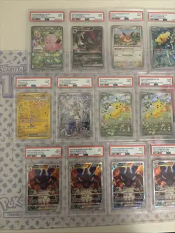 Pokemon TCG PSA 9 slab bundle x 16 SW+SH/S+V All English - Image 1