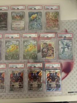 Pokemon TCG PSA 9 slab bundle x 16 SW+SH/S+V All English - Image 2