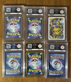 ACE 10 Pokemon Slab Bundle x6 - Japanese AR GX CHR V Taruka Holo Rare PSA CGC NM - Image 2