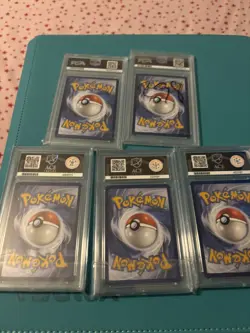 5x PSA Ace 9 8 Slab Bundle Pokemon TCG 151 charmeleon venusaur machoke lot - Image 3