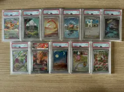 PSA POKEMON SCARLET & VIOLET SLAB BUNDLE - 11 SLABS (PSA 9/8) - ENGLISH - Image 1