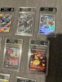 Pokemon Slab Bundle English & Jap GetGraded 10 9.5 - Like PSA / Ace 12 Slabs - Image 4