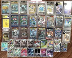 Pokemon TCG Slab, Sealed And Singles Bundle Lot PSA ACE Graded - Image 1
