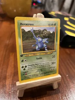 NM/Mint 1st Edition Heracross 41/105 Neo Destiny Pokemon Card ⭐⭐⭐ - Image 3