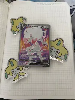Pokemon Card TCG - Hisuian Zoroark V - SWSH297 - Full Art - Sword & Shield Promo - Image 1