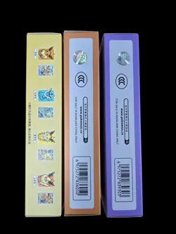 Lot 3 NEW ALL Eevee Charizard Gengar Pokemon Chinese CARD Display Frame Gift Box - Image 4