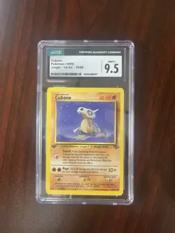 1999 Pokemon Jungle 1st Edition Cubone #50/64 CGC 9.5 - Image 1