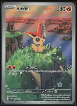 Pokemon Victini - Promo Holo SV: Scarlet & Violet Promo Cards 2023 208 NM - Image 1