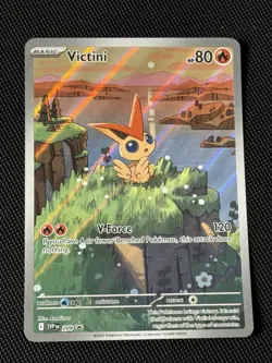 Pokemon TCG Victini - Promo SV: Scarlet & Violet Promo Cards 208 NM - Image 1