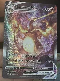 Charizard Custom Card TCG Holo alt art Fan Art Nm - Image 1