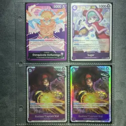 ONE PIECE ENG TCG: PURPLE DOFLAMINGO BUDGET DECK 57 CARD NEAR MINT - Image 2