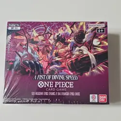 One Piece Card Game [OP-11] A Fist of Divine Speed English Sealed Booster Box - Image 1