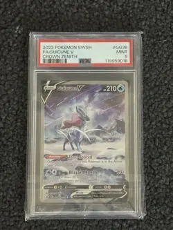 PSA 9: Pokemon TCG: Sword and Shield - Crown Zenith - Suicune V (GG38/GG70) - Image 1