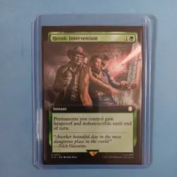 Heroic Intervention (Extended Art) MTG Universes Beyond: Fallout Regular NM - Image 1