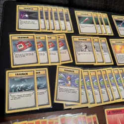 Massive Base Set Pokemon Trainer + Energy Lot 250+ Cards Vintage 1999 WOTC - Image 3