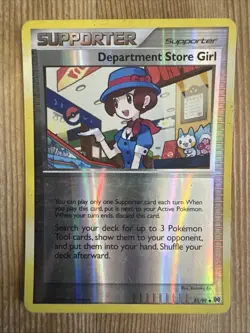 Department Store Girl 85/99 Platinum Arceus Reverse Holo Pokemon TCG 2009 MP - Image 1
