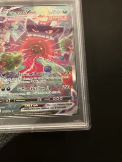 2021 POKEMON SWORD & SHIELD FUSION STRIKE SECRET FA #271 GENGAR VMAX PSA 10 - Image 5