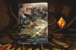 One Piece TCG Trafalgar Law Op07-047 OFFLINE REGIONAL FINALIST 2025-26 NM - Image 1