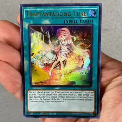 Traptantalizing Tune SDBT-EN024 Ultra Rare 1st Edition Yu-Gi-Oh! TCG - Image 1