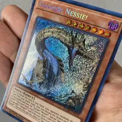 Yu-Gi-Oh! TCG Danger! Nessie! BLMR-EN059 Secret Rare 1st Edition Near Mint - Image 4