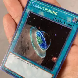 Yu-Gi-Oh! TCG Terraforming BLMR-EN087 Secret Rare 1st Edition NM - Image 2