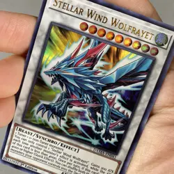 Yugioh! Stellar Wind Wolfrayet - DAMA-EN041 - Ultra Rare - 1st Edition Near Mint - Image 2