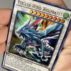 Yugioh! Stellar Wind Wolfrayet - DAMA-EN041 - Ultra Rare - 1st Edition Near Mint - Image 4