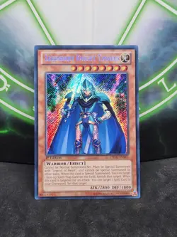 Yugioh Legendary Knight Timaeus DRLG-EN001 Secret Rare 1st Edition NM - Image 1