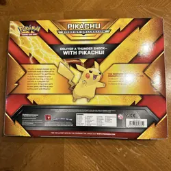Pokemon TCG Pikachu Sidekick Collection Box 3 Booster Packs Keychain Sealed NEW - Image 4