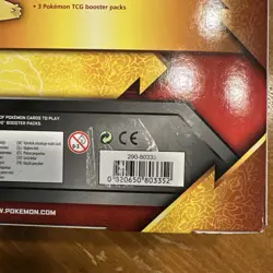 Pokemon TCG Pikachu Sidekick Collection Box 3 Booster Packs Keychain Sealed NEW - Image 5