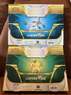 Pokemon TCG Glaceon & Leafeon VSTAR Special Collection - Set - NEW/SEALED - Image 4