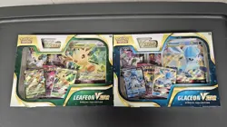 Pokemon TCG Glaceon & Leafeon VSTAR Special Collection Box SET - New/Sealed - Image 1