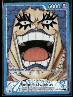2022 One Piece Emporio.Ivankov (Alternate Art) L Paramount War OP02-049 L - Image 1